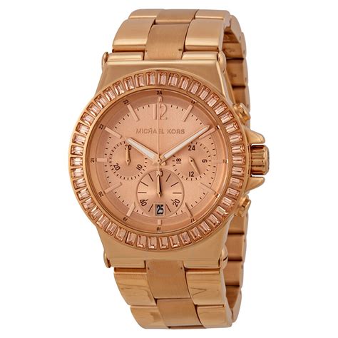 michael kors 5412|michael kors rose gold bezel.